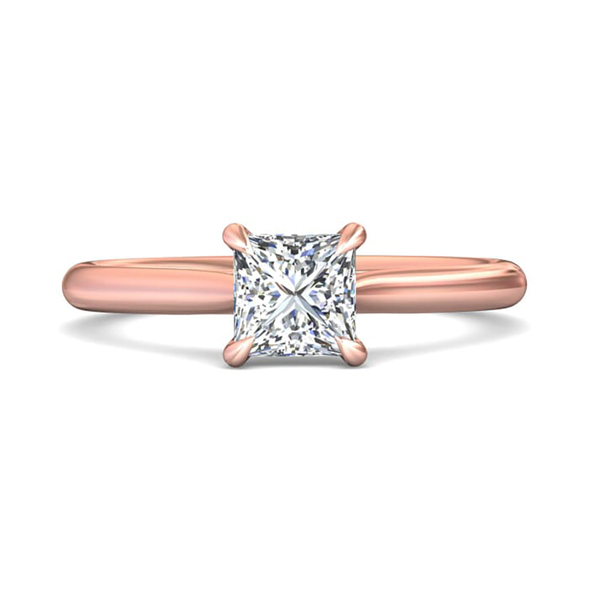 Solitaire Ultimate Classic Engagement Ring - DERS01XXS