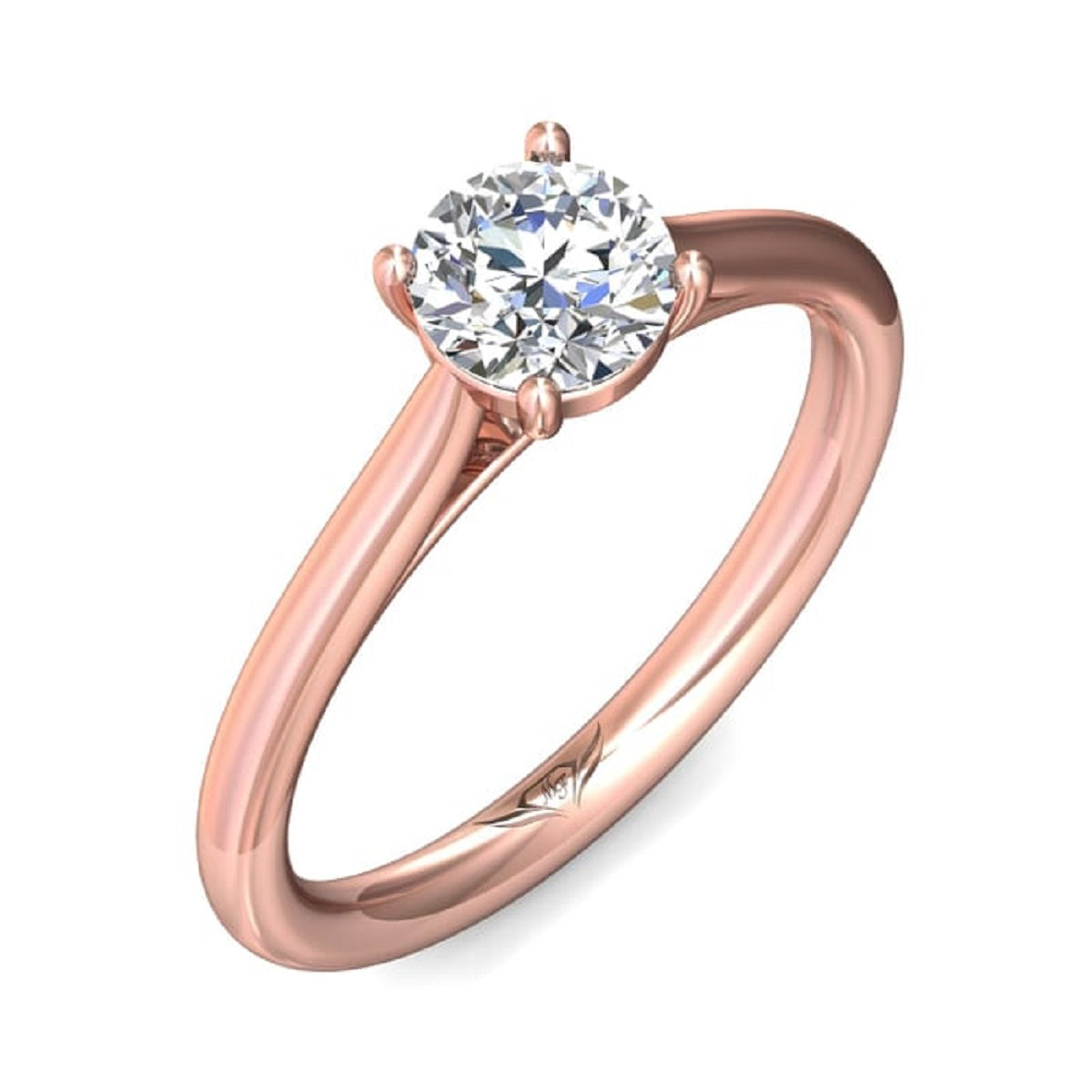 Solitaire Ultimate Classic Engagement Ring - DERS01XXS