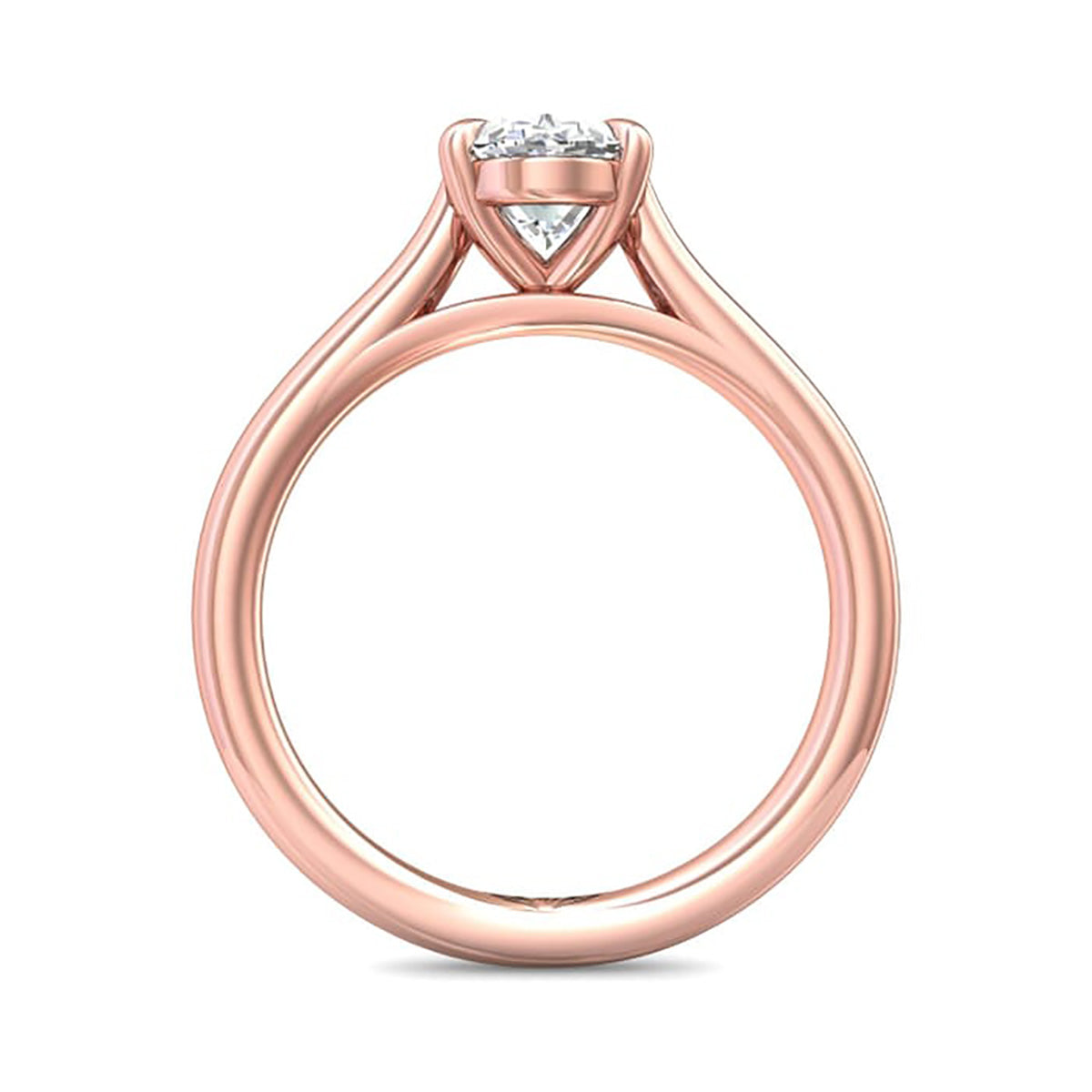 Solitaire Ultimate Classic Engagement Ring - DERS01XXS