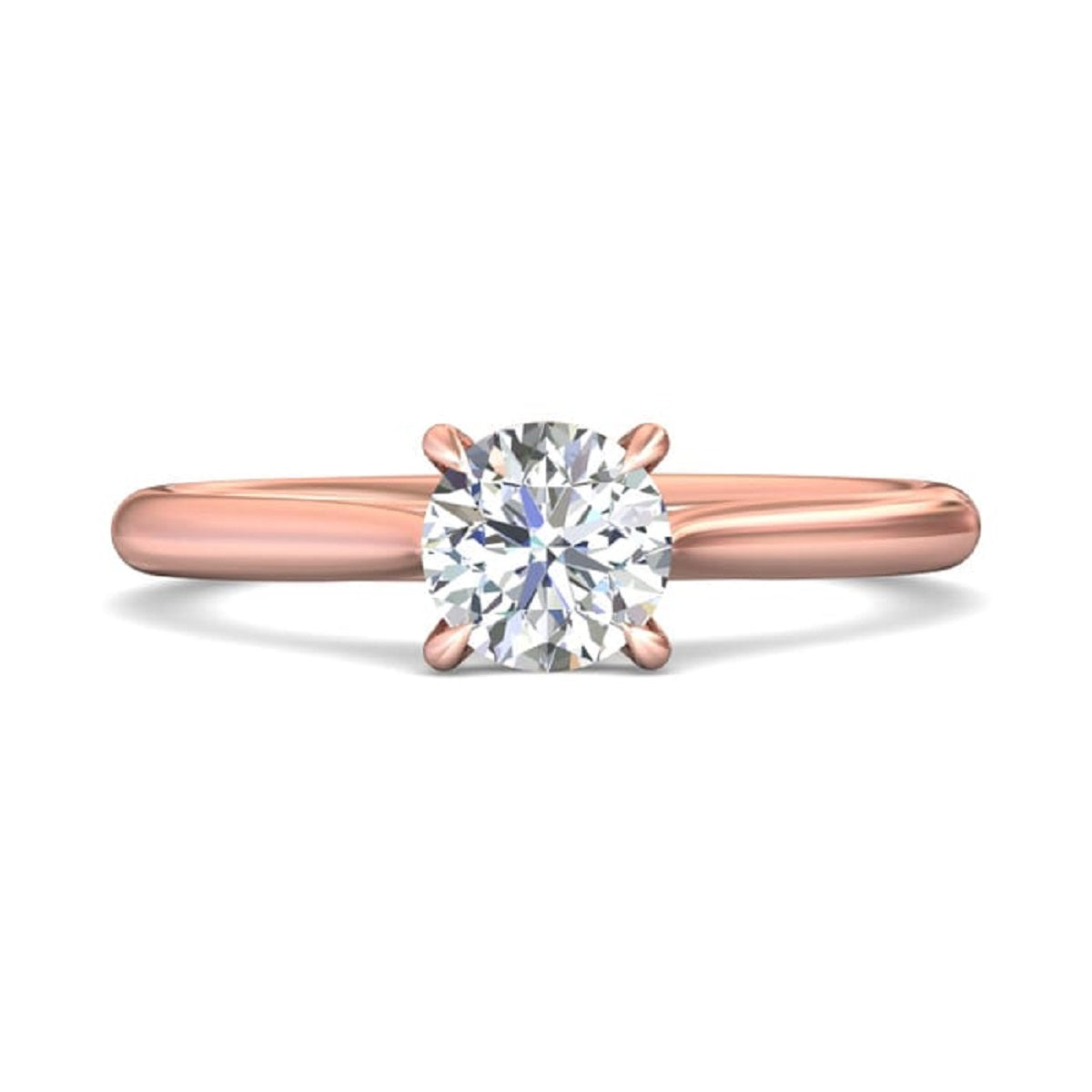 Brilliant Solitaire Engagement Ring - DERS01XXSR