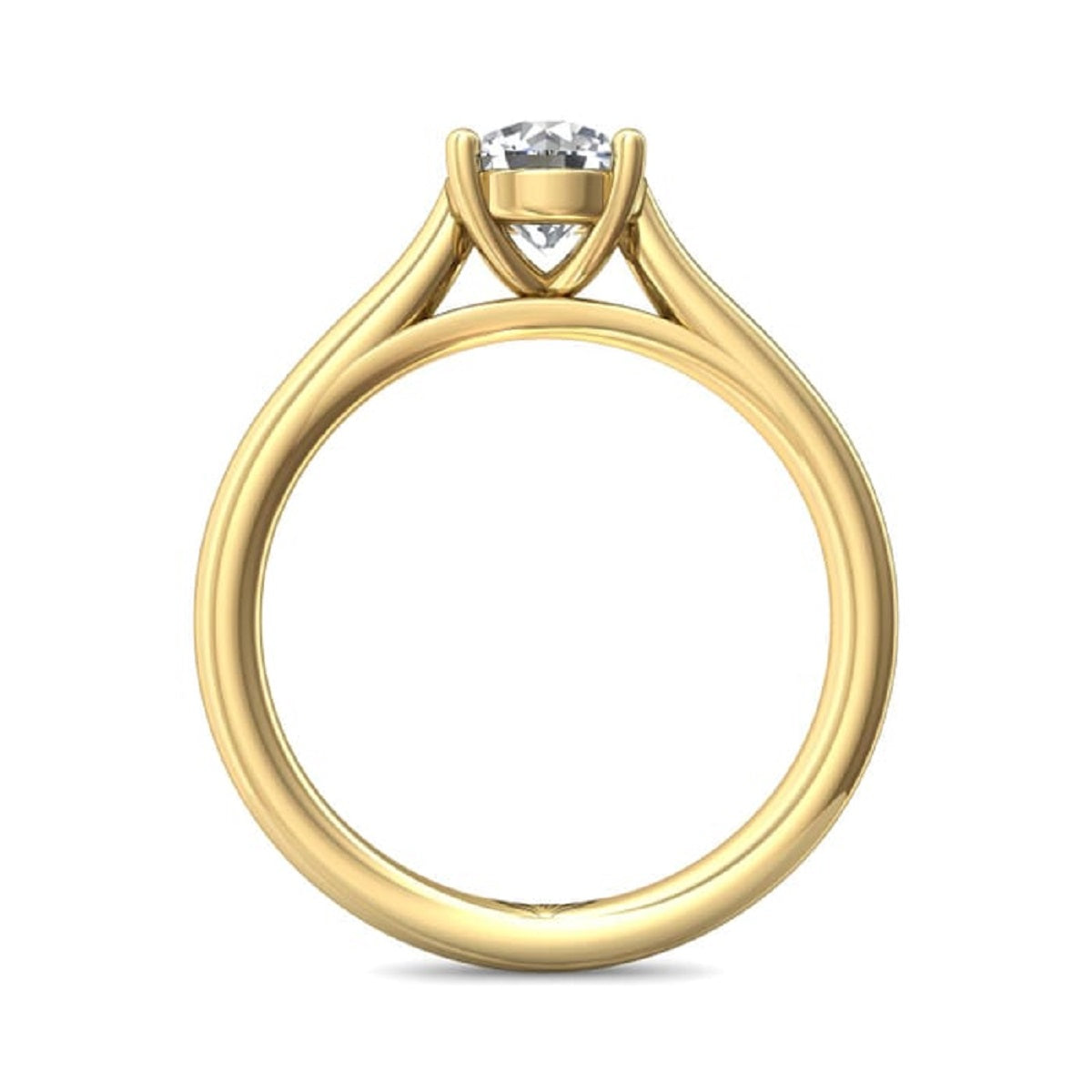 Solitaire Ultimate Classic Engagement Ring - DERS01XXS