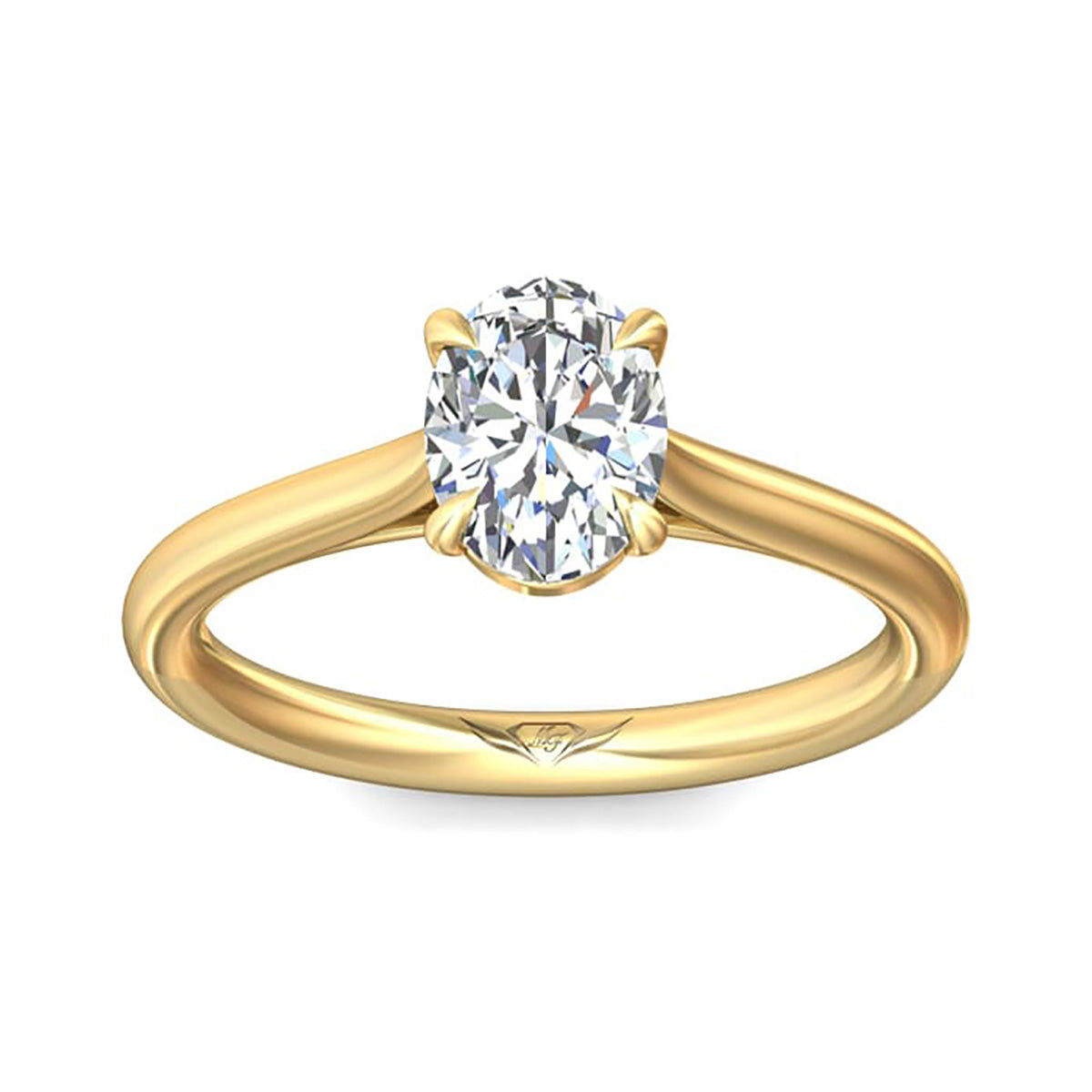 Solitaire Ultimate Classic Engagement Ring - DERS01XXS