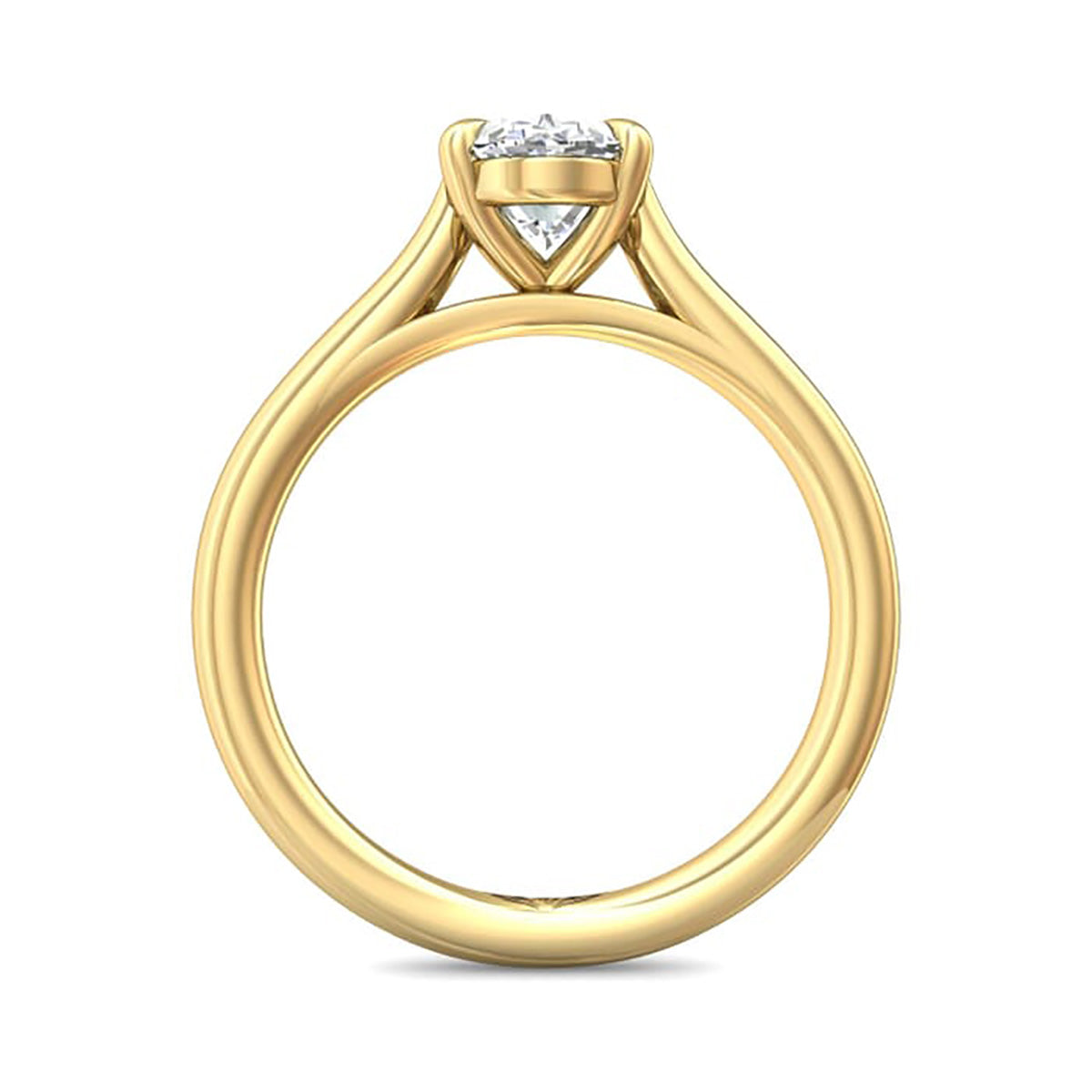 Solitaire Ultimate Classic Engagement Ring - DERS01XXS