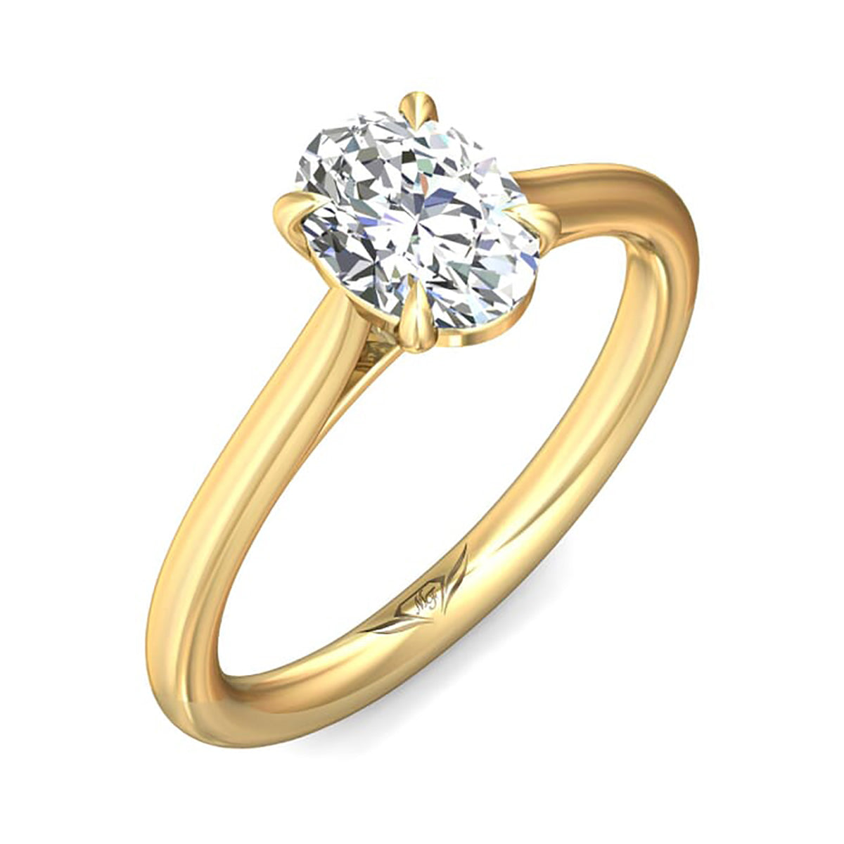 Solitaire Ultimate Classic Engagement Ring - DERS01XXS