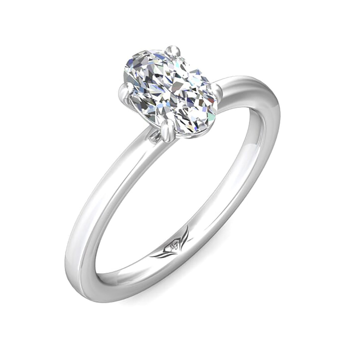 Elite Solitaire Engagement Ring - DERS23XS