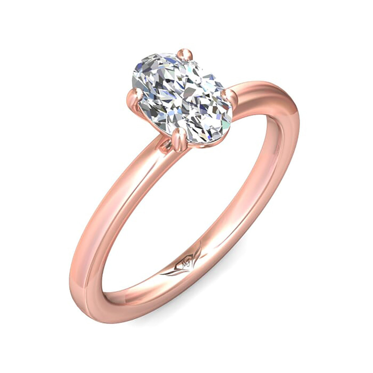 Elite Solitaire Engagement Ring - DERS23XS