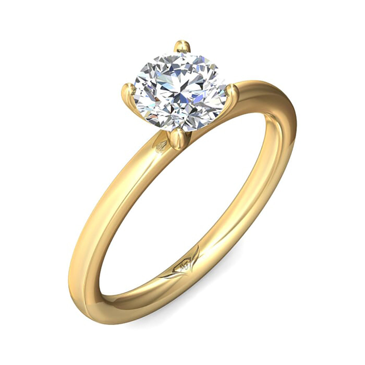 Elite Solitaire Engagement Ring - DERS23XS