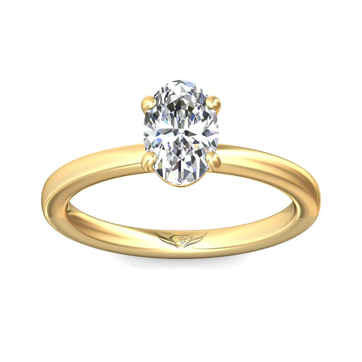 Elite Solitaire Engagement Ring - DERS23XS