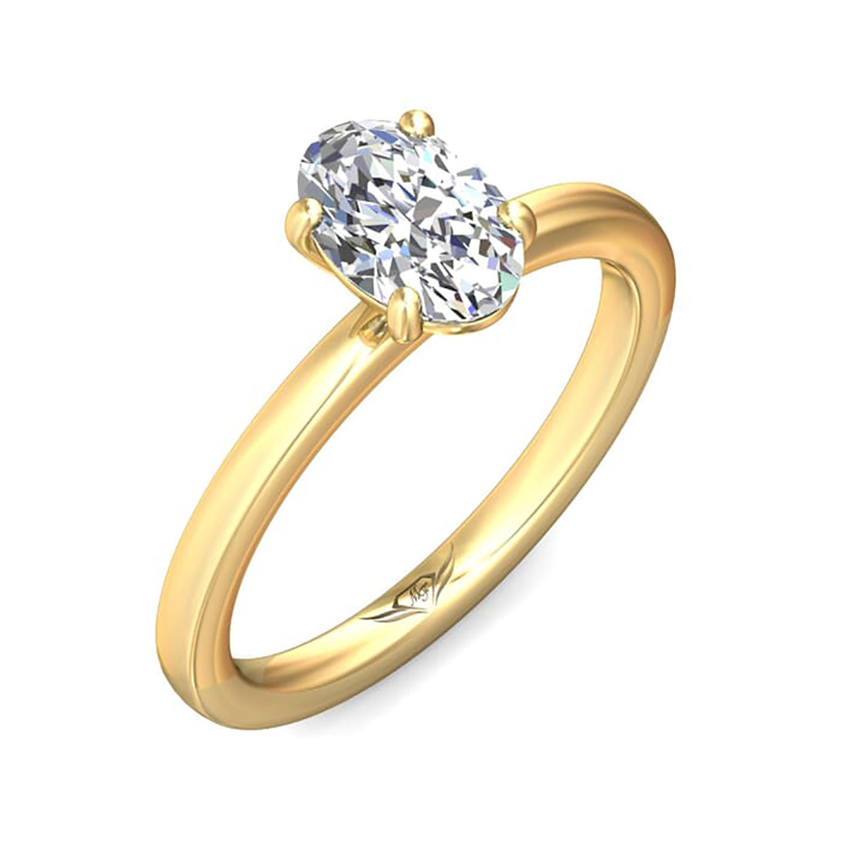 Elite Solitaire Engagement Ring - DERS23XS