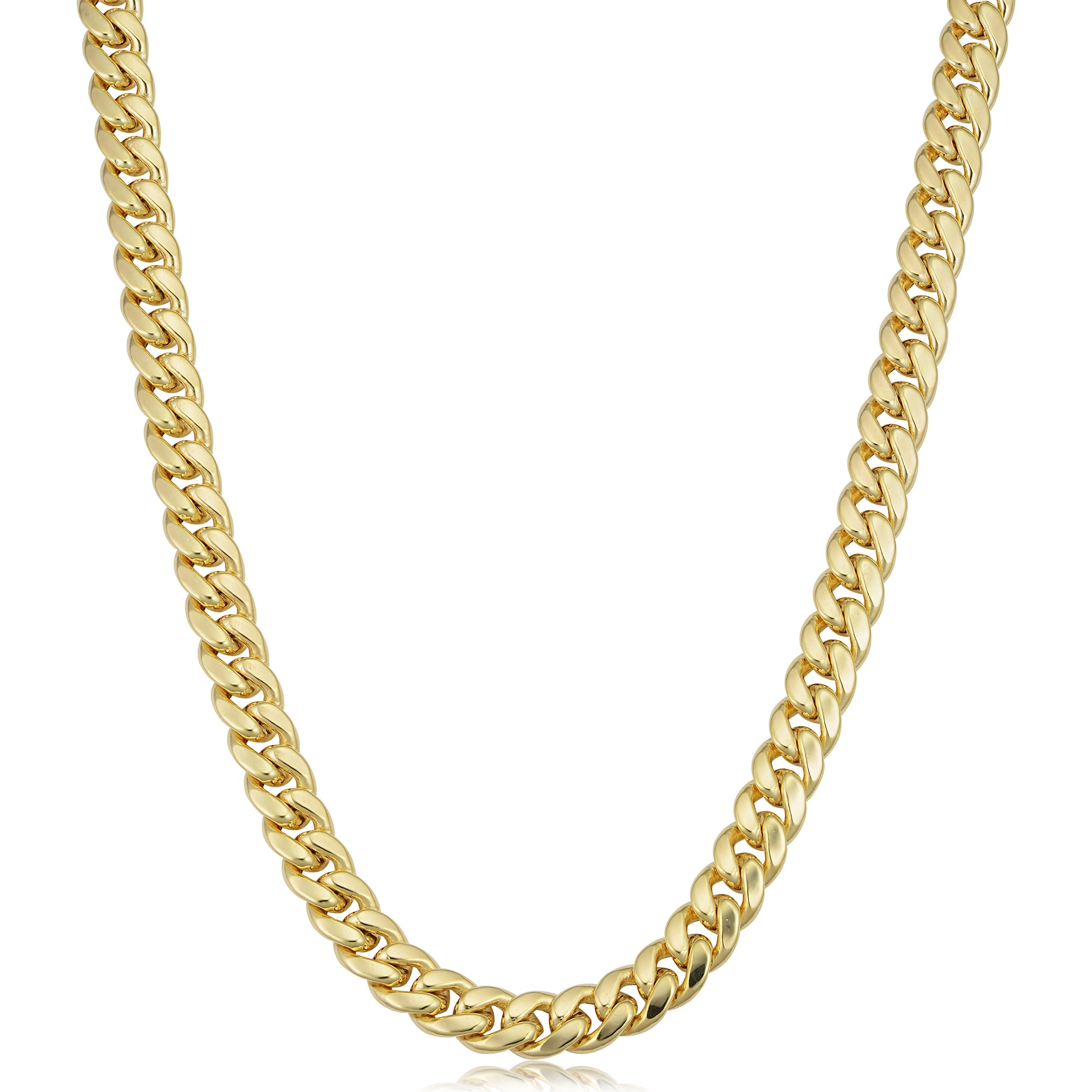 14k Gold Cuban Link Necklace