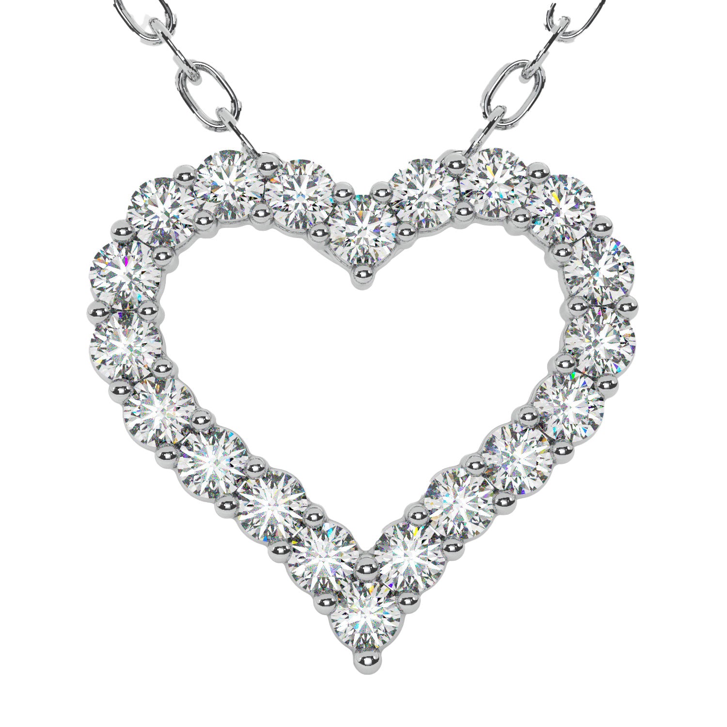 14K 0.25 Ct Coveted Heart Pendant