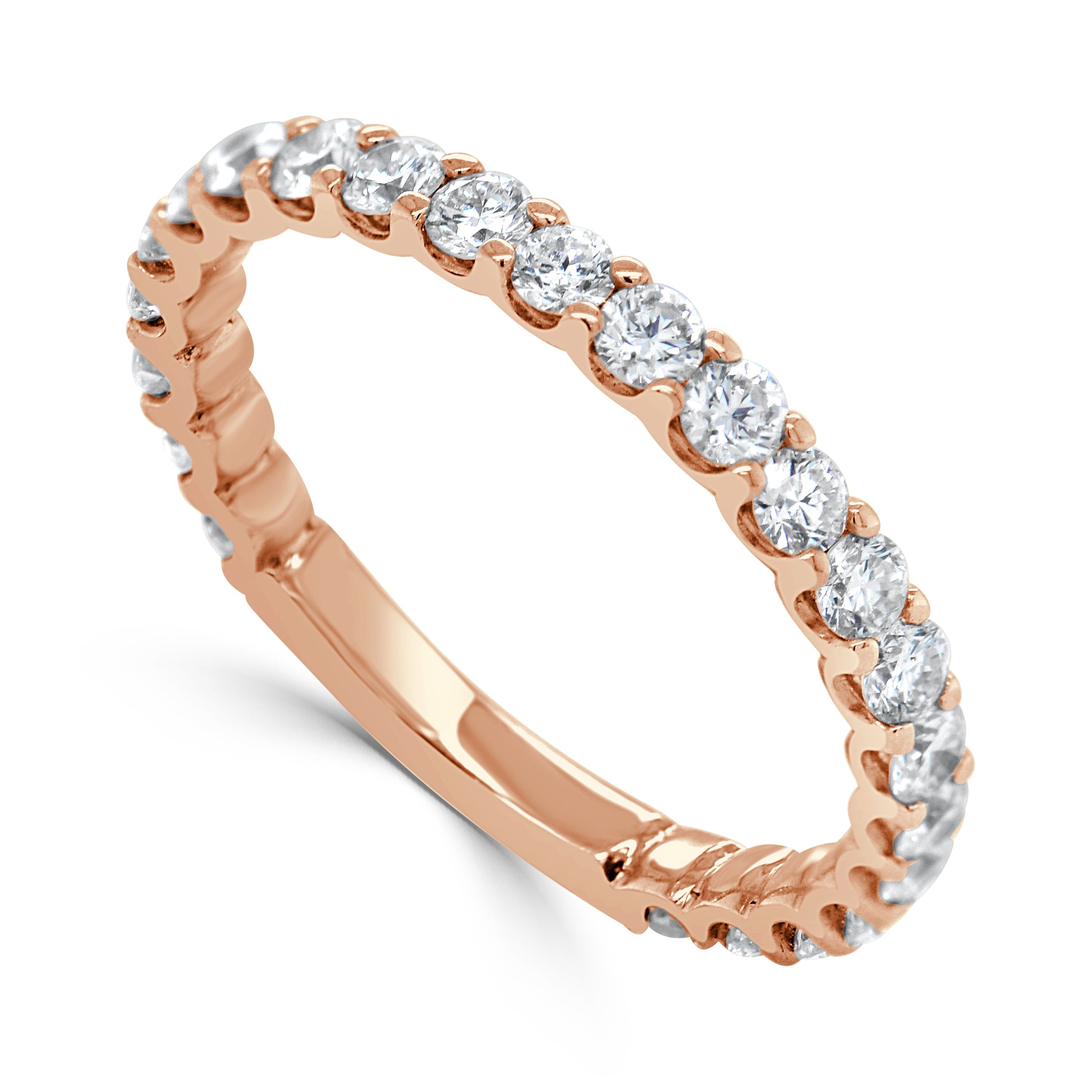 14K Gold & Diamond Stackable Ring