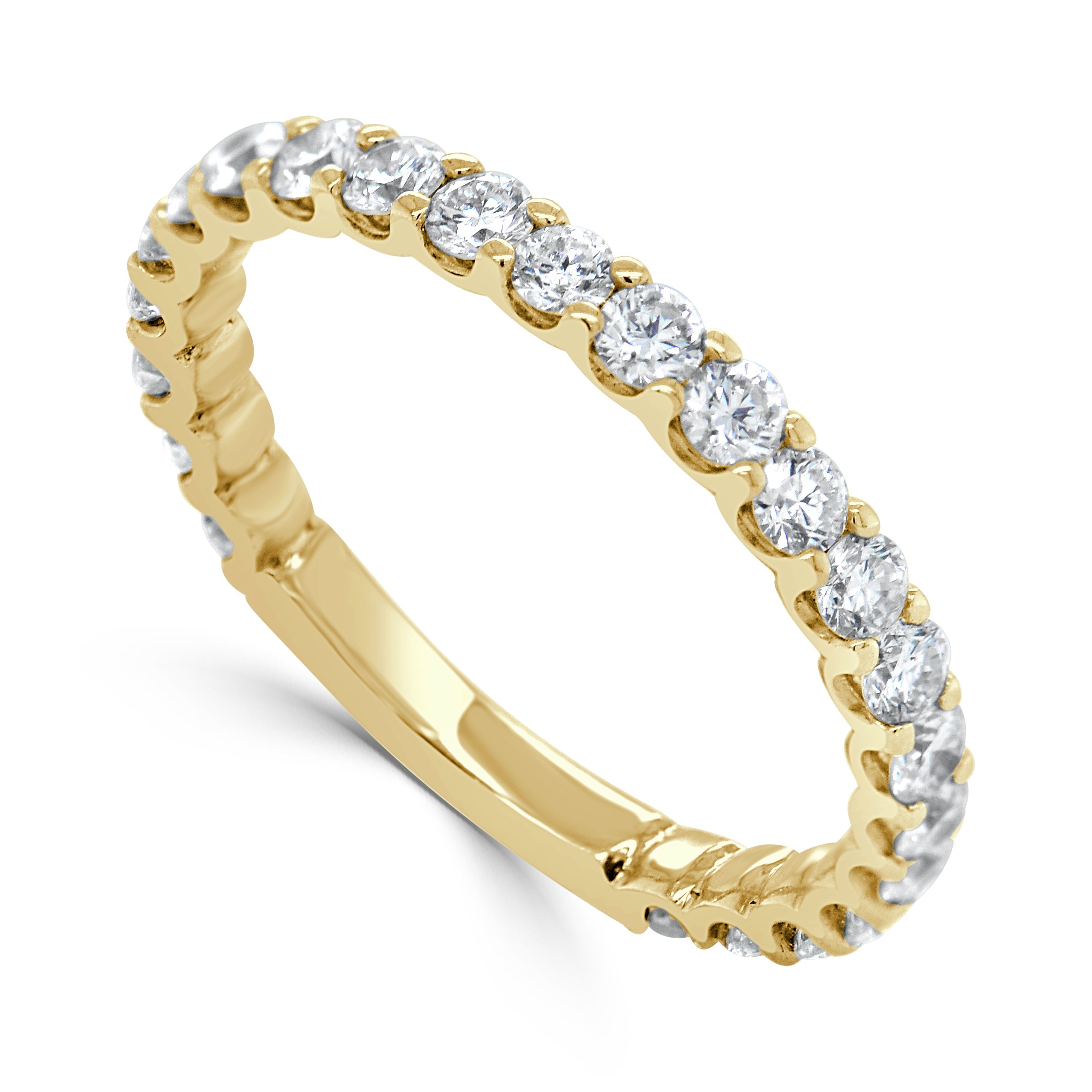 14K Gold & Diamond Stackable Ring