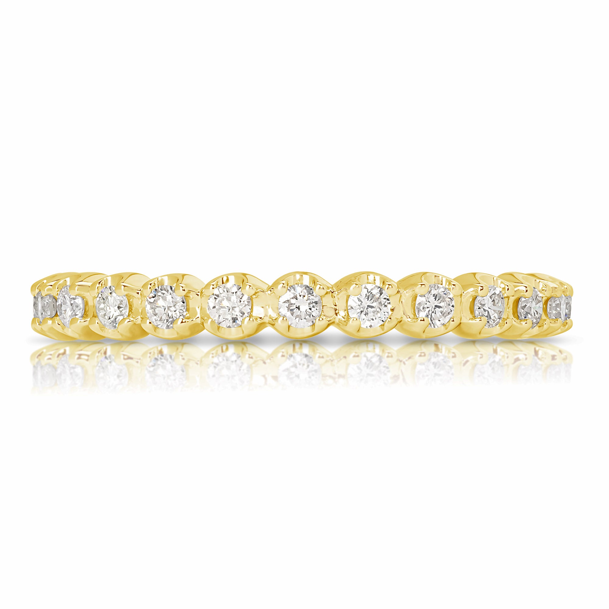 Premier 0.5 Ct Buttercup Eternity Band 14K