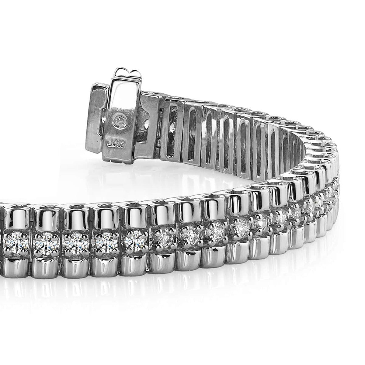 Continuous Strand Diamond Bracelet
