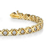 X And O Diamond Bracelet