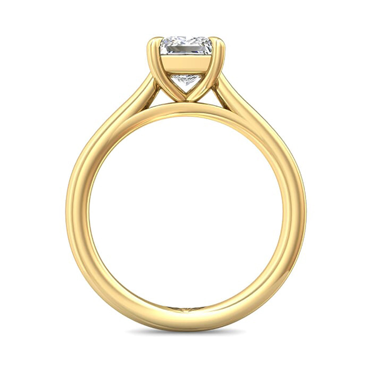 Solitaire Ultimate Classic Engagement Ring - DERS01XXS