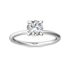 Flyerfit Engagement Ring Round Platinum DERS28XSRDRPL-C096551