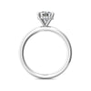 Flyerfit Engagement Ring Round Platinum DERS28XSRDRPL-C096552