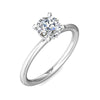 Flyerfit Engagement Ring Round Platinum DERS28XSRDRPL-C096551