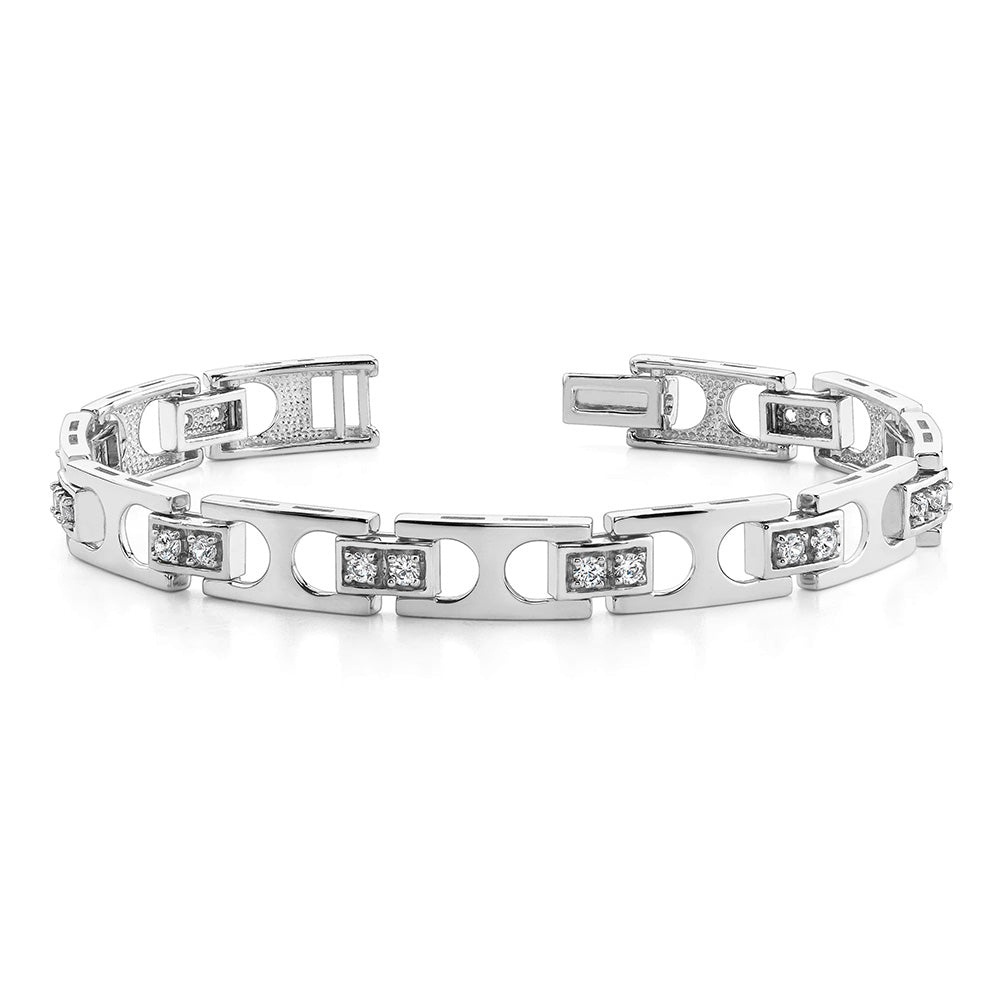 fcity.in - Men Bracelet Stainless Steel Metal Stylish Chain Bracelet For Men