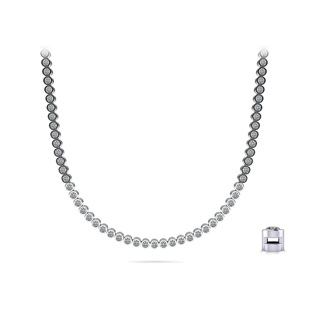 Circle Of Love Diamond Strand Necklace