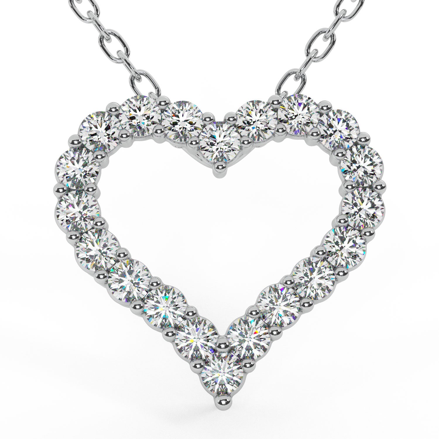14K 0.50 Ct Coveted Heart Pendant