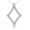 14K 1.00 Ct Coveted Diamond Shape Pendant