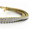 Double Strand Flexible Diamond Bracelet
