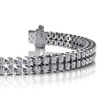  Double Row Diamond Bracelet