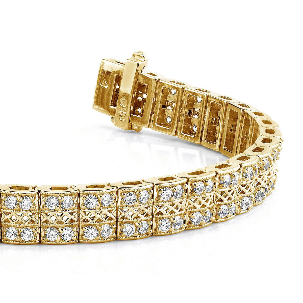 Filigree Diamond Bracelet