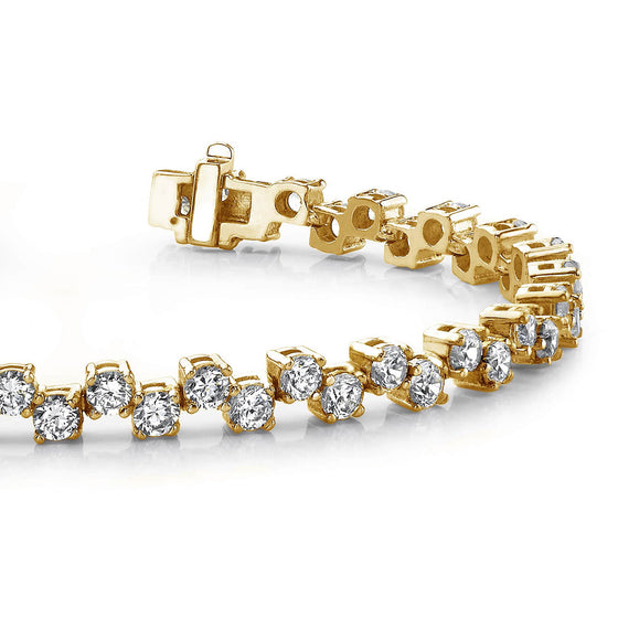 Zig Zag Diamond Bracelet